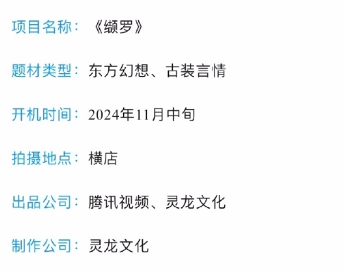 张婧仪《缬罗》什么时候开机？主演介绍&故事梗概