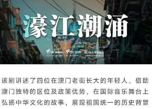 濠江潮涌电视剧剧情介绍，《濠江潮涌》故事梗概